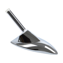 Load image into Gallery viewer, Car Solar Shark Fin With Antenna LED Warning Light, Silver, White, Black, Silver with Remote Control, Black with Remote Control, White with Remote Control