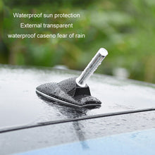 Load image into Gallery viewer, Car Solar Shark Fin With Antenna LED Warning Light, Silver, White, Black, Silver with Remote Control, Black with Remote Control, White with Remote Control