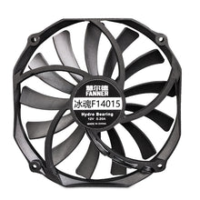 Load image into Gallery viewer, FANNER Ice Soul F14015 4PIN PWM Ultra-thin Chassis Fan Desktop Computer Radiator, F14015