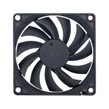 Load image into Gallery viewer, FANNER Ice Soul F8010 Ultra Thin Chassis Fan 4pin PWM Intelligent Speed Adjustment Quiet Cooling Heat Dissipation, F8010