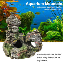 Load image into Gallery viewer, Stone Fish Tank Landscape Simulation Resin Aquarium Decorative Ornament, Style:, Cave Mountain C, Cave Mountain D, Small Rockery, Three-legged Rockery, Big Rockery, Shunfeng Mountain, Yu Mountain, Tianzhu Mountain, Guanyun Mountain, Jiuxia Mountain    ...