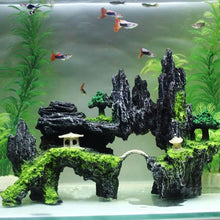 Load image into Gallery viewer, Stone Fish Tank Landscape Simulation Resin Aquarium Decorative Ornament, Style:, Cave Mountain C, Cave Mountain D, Small Rockery, Three-legged Rockery, Big Rockery, Shunfeng Mountain, Yu Mountain, Tianzhu Mountain, Guanyun Mountain, Jiuxia Mountain    ...