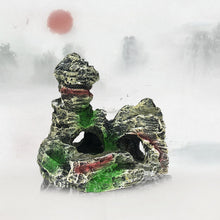 Load image into Gallery viewer, Stone Fish Tank Landscape Simulation Resin Aquarium Decorative Ornament, Style:, Cave Mountain C, Cave Mountain D, Small Rockery, Three-legged Rockery, Big Rockery, Shunfeng Mountain, Yu Mountain, Tianzhu Mountain, Guanyun Mountain, Jiuxia Mountain    ...
