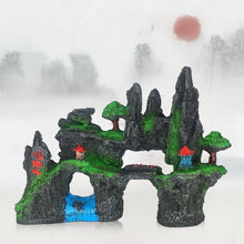 Load image into Gallery viewer, Stone Fish Tank Landscape Simulation Resin Aquarium Decorative Ornament, Style:, Cave Mountain C, Cave Mountain D, Small Rockery, Three-legged Rockery, Big Rockery, Shunfeng Mountain, Yu Mountain, Tianzhu Mountain, Guanyun Mountain, Jiuxia Mountain    ...