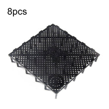Load image into Gallery viewer, 8pcs Fish Tank Bottom Filter Board Sand Mat, Black Tablet, White Tablet, Black Socket, White Socket