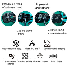 Load image into Gallery viewer, Multi-Functional Network Crimping Pliers Network Crimper, CP-376TA