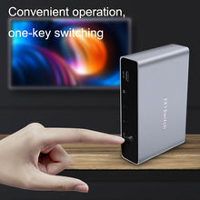 Load image into Gallery viewer, 8K 60HZ 1.4V 2 In 1 Out DP Bidirectional Switcher, 8K Switcher(Grey)