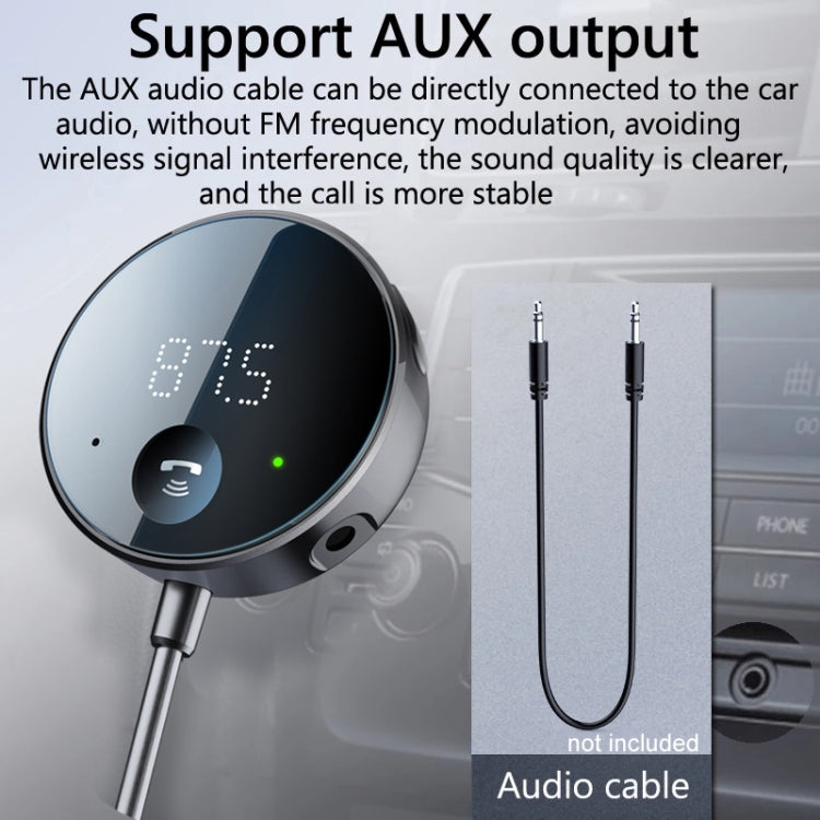 Car Bluetooth Receiver MP3 Player FM Music Transmitter, S-23, S-23 With Bracket