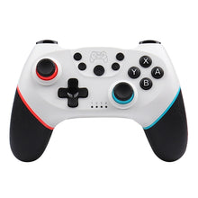 Load image into Gallery viewer, For Nintendo Switch Pro Wireless Bluetooth Handle with Macro Programming &amp; Somatosensory Wake-up, White Pink, Purple Orange, White Red Blue, Black Red Blue, Black Blue Red
