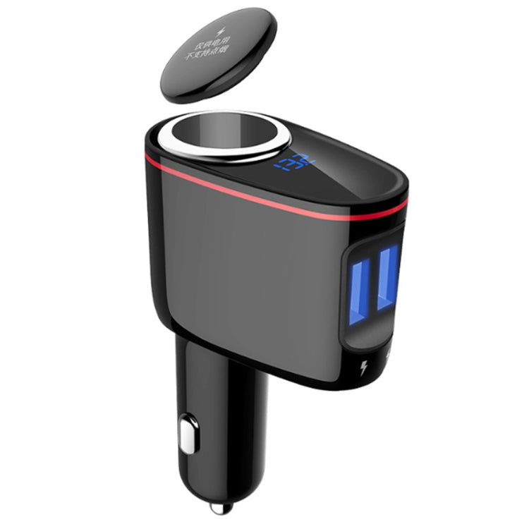 Multifunctional Car Cigarette Lighter 100W One for Two High Power Charger, S-06A, S-06 Bluetooth