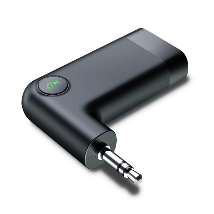 S-18 Car Mini AUX Audio Adapter Wireless Bluetooth 5.0 Receiver, S-18