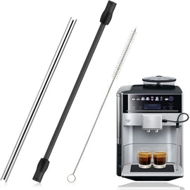 For Bosch VeroAroma / Siemens EQ.6 Series Coffee Machine Milk Pipe and Cleaning Brush Set, Brush Set(Dark Gray)