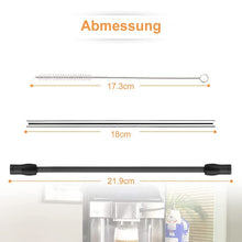 Load image into Gallery viewer, For Bosch VeroAroma / Siemens EQ.6 Series Coffee Machine Milk Pipe and Cleaning Brush Set, Brush Set(Dark Gray)