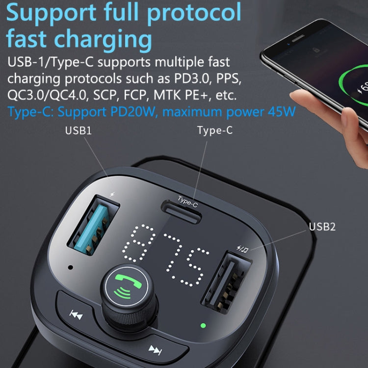 Car Bluetooth Player Receiver 50W Mobile Phone High Power Charger, S-21