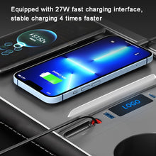 Load image into Gallery viewer, For Tesla Model 3 / Y 27W Quick Interior Charger Intelligent USB-C/Type-C Docking Station HUB, PT-DSL-2 Type-C