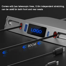 Load image into Gallery viewer, For Tesla Model 3 / Y 27W Quick Interior Charger Intelligent USB-C/Type-C Docking Station HUB, PT-DSL-2 Type-C