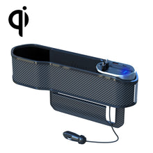 Load image into Gallery viewer, Vehicle Seat Gap Storage Box Organizer Front Seat Console Side Pocket ,Spec:, Wireless Charging Ordinary  Wire, No Wireless Charging Ordinary Wire, Wireless Charging Upgrade Wire, No Wireless Charging Upgrade Wire