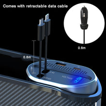 Load image into Gallery viewer, Vehicle Seat Gap Storage Box Organizer Front Seat Console Side Pocket ,Spec:, Wireless Charging Ordinary  Wire, No Wireless Charging Ordinary Wire, Wireless Charging Upgrade Wire, No Wireless Charging Upgrade Wire