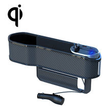 Load image into Gallery viewer, Vehicle Seat Gap Storage Box Organizer Front Seat Console Side Pocket ,Spec:, Wireless Charging Ordinary  Wire, No Wireless Charging Ordinary Wire, Wireless Charging Upgrade Wire, No Wireless Charging Upgrade Wire