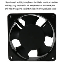 Load image into Gallery viewer, 12cm 220V Cabinet Solder Smoke Exhaust Cooling Fan, 220V