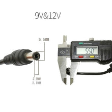 Load image into Gallery viewer, USB Booster Line Mobile Power Cord, 2pcs DC 5V to 9V, 2pcs DC 5V to 12V