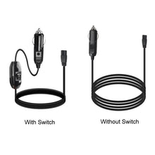 Load image into Gallery viewer, 12V/24V Car Refrigerator Cable B Suffix Cigarette Lighter Plug Power Cord, Length:, 1m Without Switch, 1m With Switch, 2m Without Switch, 2m With Switch, 3m Without Switch, 3m With Switch, 4m Without Switch, 4m With Switch, 5m Without Switch           ...