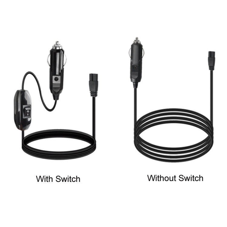 12V/24V Car Refrigerator Cable B Suffix Cigarette Lighter Plug Power Cord, Length:, 1m With Switch, 2m Without Switch, 2m With Switch, 3m With Switch, 4m Without Switch, 4m With Switch, 5m Without Switch, 5m With Switch