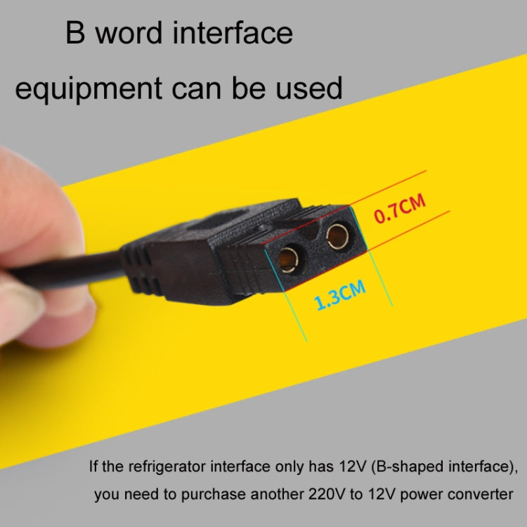 12V/24V Car Refrigerator Cable B Suffix Cigarette Lighter Plug Power Cord, Length:, 1m Without Switch, 1m With Switch, 2m Without Switch, 2m With Switch, 3m Without Switch, 3m With Switch, 4m Without Switch, 4m With Switch, 5m Without Switch           ...