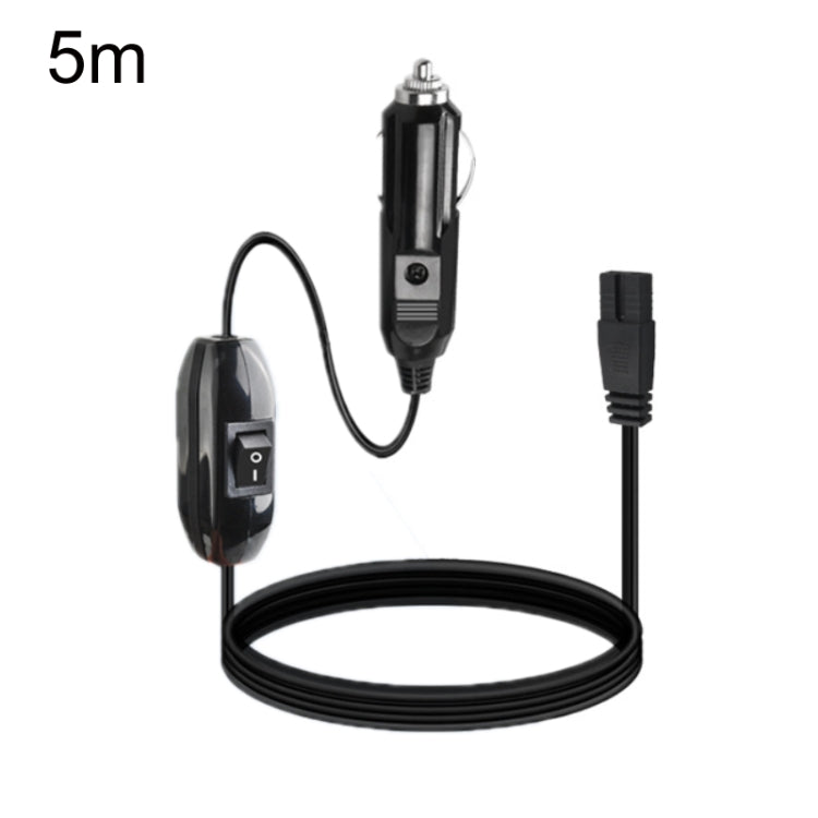 12V/24V Car Refrigerator Cable B Suffix Cigarette Lighter Plug Power Cord, Length:, 1m Without Switch, 1m With Switch, 2m Without Switch, 2m With Switch, 3m Without Switch, 3m With Switch, 4m Without Switch, 4m With Switch, 5m Without Switch           ...