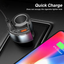 Load image into Gallery viewer, 5V3A Cigarette Lighter PD Super Fast Charging Multifunctional Car Charger, 5V 3A Black, 5V 3A White