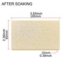 Load image into Gallery viewer, Remove Tin Solder Bubble Sponge Phone Repair Soldering Iron Cleaning Sponge, Yellow, Pink, Blue, Green