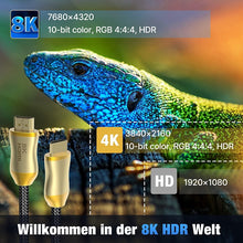 Load image into Gallery viewer, HDMI 2.1 Version 8K 60Hz For PS4 Cable Projector Notebook Set-Top Box Cable, HD803 1m, HD803 1.5m, HD803 2m, HD803 3m, HD803 5m, HD803 10m, HD803 15m