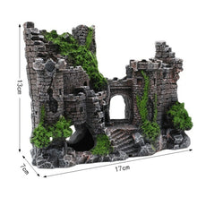Load image into Gallery viewer, Fish Tank Ancient Castle Resin Decoration Aquarium Cavern Building Decoration, Ancient Castle