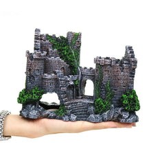 Load image into Gallery viewer, Fish Tank Ancient Castle Resin Decoration Aquarium Cavern Building Decoration, Ancient Castle