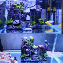 Load image into Gallery viewer, Fish Tank Ancient Castle Resin Decoration Aquarium Cavern Building Decoration, Ancient Castle