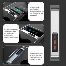 Load image into Gallery viewer, For Tesla Model 3/Y Car USB-C/Type-C+2 USB 3.0 Port Docking Station HUB, T1
