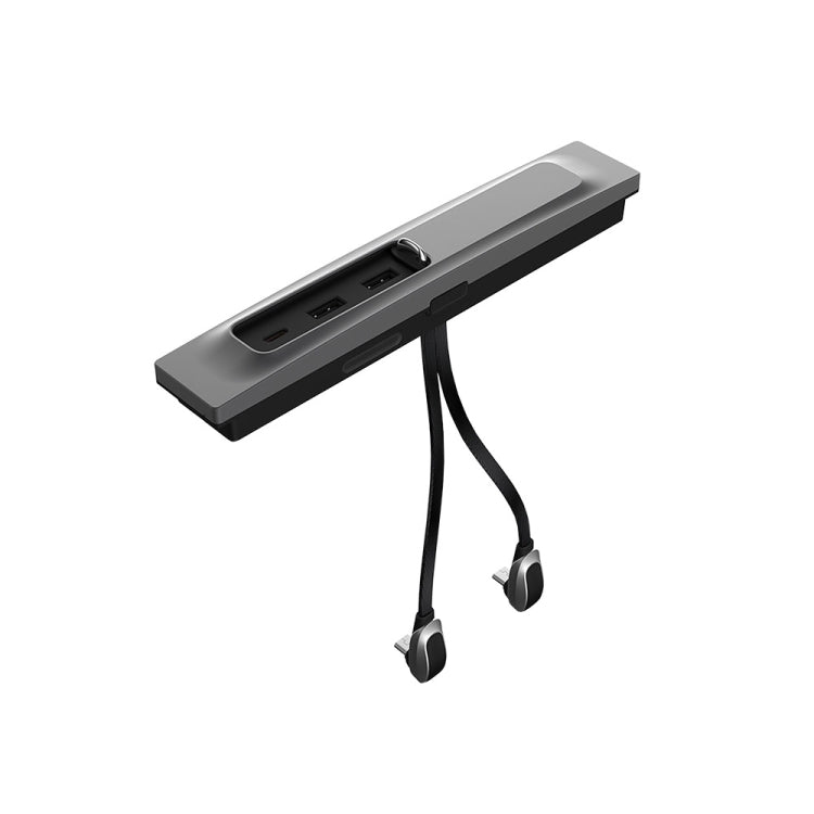 For Tesla Model 3/Y Car T09 Center Console 27W 3-in-1 USB Hub Docking Station, T09
