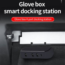 Load image into Gallery viewer, For Tesla Model 3/Y Car AH37 3 USB  +1 Type-C/USB-C Port Hub Docking Station, AH37
