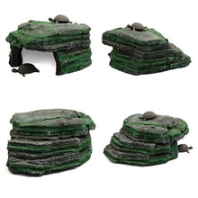 Load image into Gallery viewer, Resin Turtle Sunbed Climbing Table Stump Hideaway House Sunback Table, GT026, GT023, GT149, GT001, GT013S, GT013M