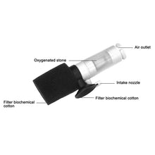 Load image into Gallery viewer, Small Fish Tank Aquarium Mini Pneumatic Filter Oxygenator, MB-201