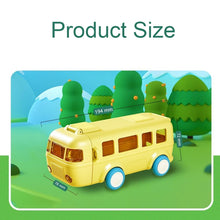 Load image into Gallery viewer, KT-1139 500ml Portable Leakproof Water Cup with Strap Cute Bus Shaped Sippy Cup, Blue, Yellow, Pink