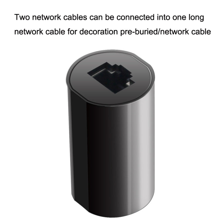YM88013-Y Lightning Protection Version Network Straight-Through Head RJ45 Network Cable Double Pass Head, Straight-Through Head