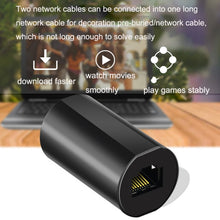 Load image into Gallery viewer, YM88013-Y Lightning Protection Version Network Straight-Through Head RJ45 Network Cable Double Pass Head, Straight-Through Head