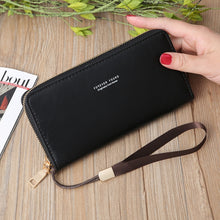 Load image into Gallery viewer, Scrub Long Wallet Lady Wallet Handbag Zipper Purse