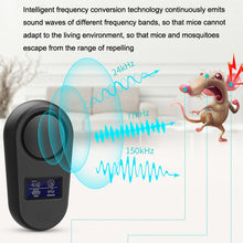 Load image into Gallery viewer, High Power Display Ultrasonic Mouse Repellent Mosquito Repellent Home Intelligent Insect Repellent, US Plug, EU Plug, UK Plug, AU Plug