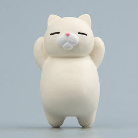 Cartoon Cat Fridge Magnet Resin Ornament Ornament, With Magnetic Sticker, Without Magnetic Sticker