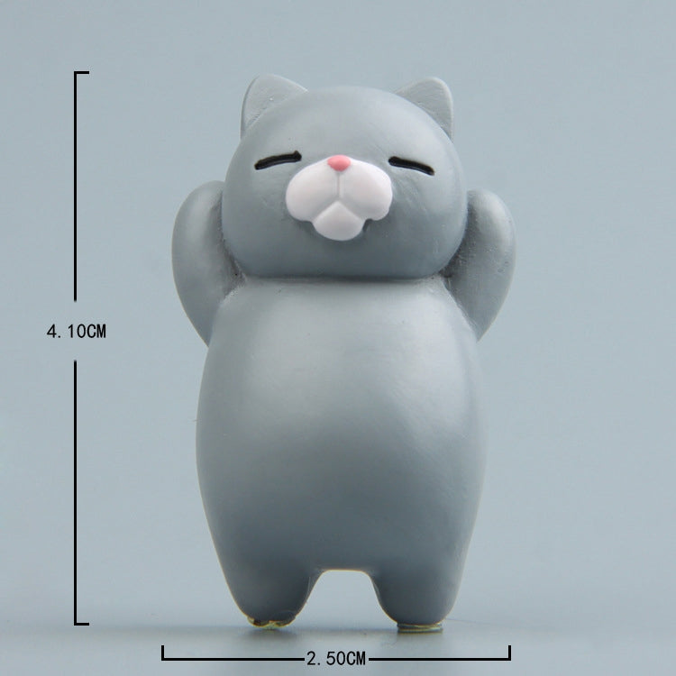 Cartoon Cat Fridge Magnet Resin Ornament Ornament