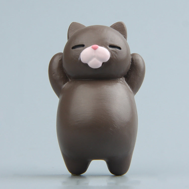 Cartoon Cat Fridge Magnet Resin Ornament Ornament