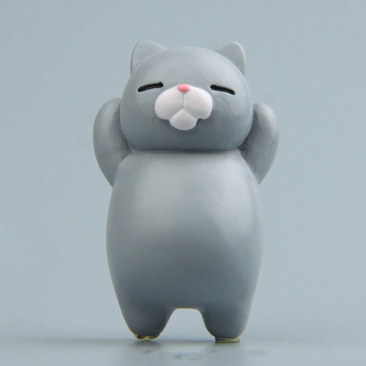 Cartoon Cat Fridge Magnet Resin Ornament Ornament