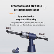 Load image into Gallery viewer, Small Wireless Charging Car Vacuum Cleaner Handheld High Power Vacuum Cleaner, 117C-Blue, 117CD-Blue, 117CG-Blue, 117C-Black, 117CD-Black, 117CG-Black, 117C-White, 117CD-White